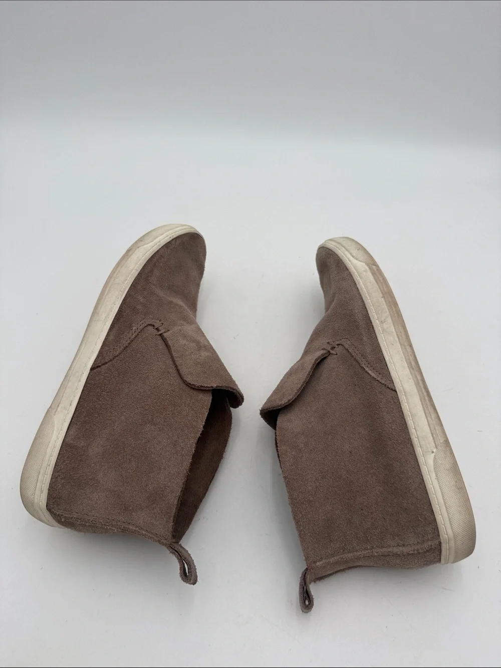 DV dolce vita Slip-On Suede Ankle Sneakers in Brown women 8.5 casual Y2K retro